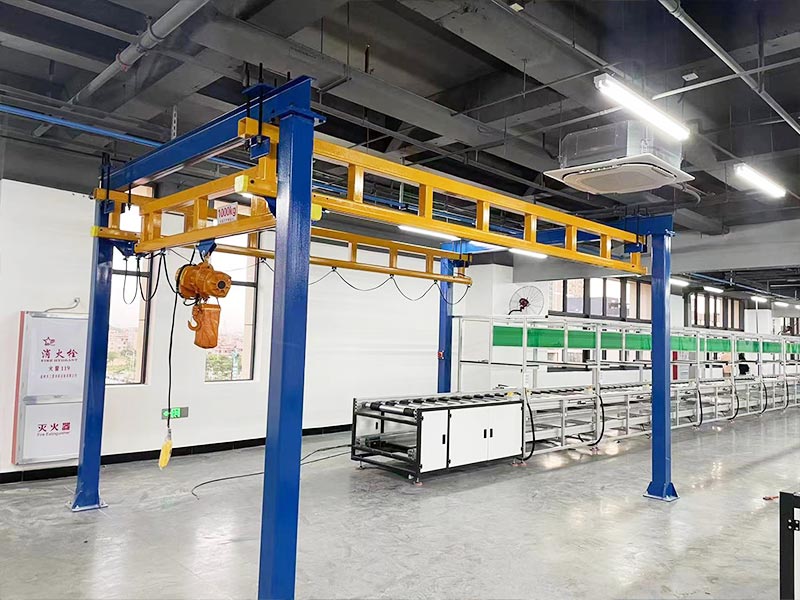 組合式kbk起重機-工位kbk起重機吊運系統